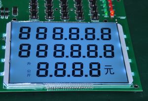 LCD Segmen Digital Untuk SPBU